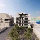 Agios Nikolaos Kreta, Agios Nikolaos: Modernes Luxus-Gartenapartment mit Panoramablick aufs Meer zu verkaufen Wohnung kaufen